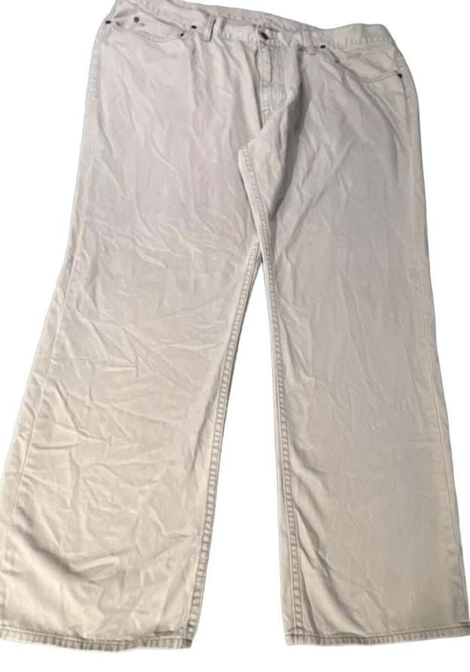 Polo Ralph Lauren Men's Khaki Cotton Twill Straight Leg Pants